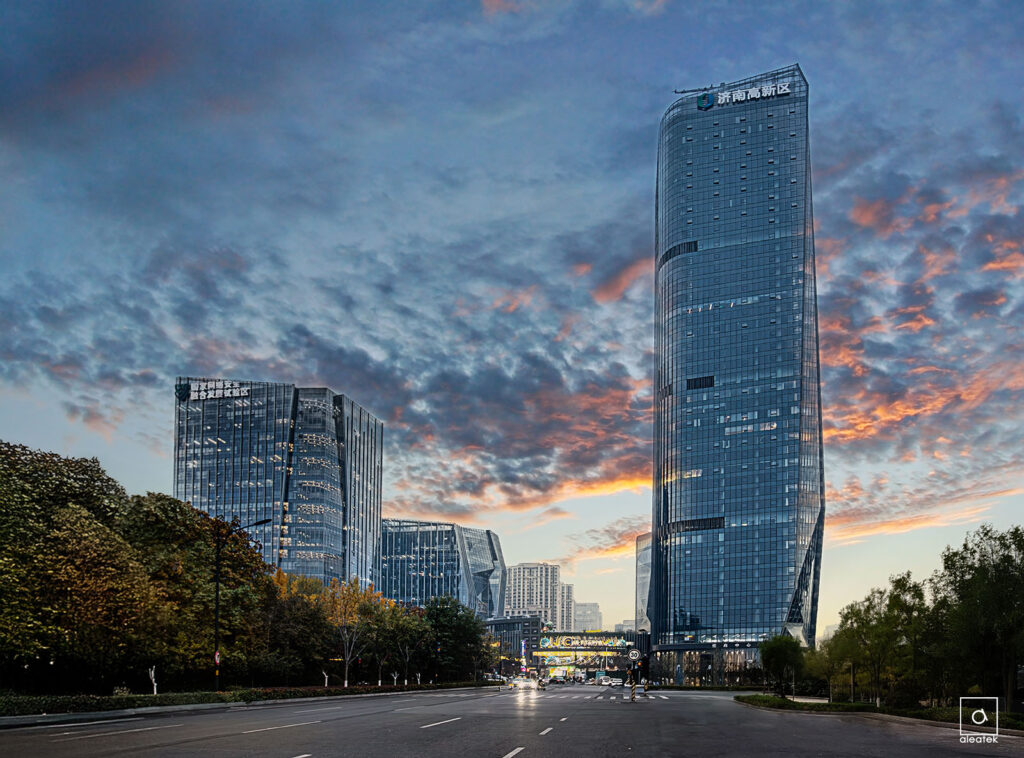Shandong Big Data Industry Base by Aleatek