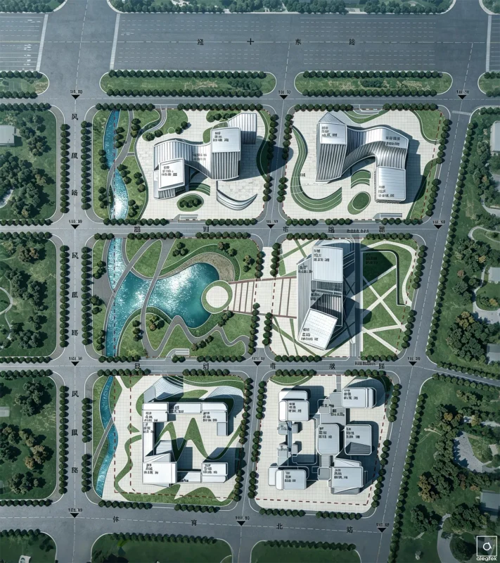 Jinan Financial Center District B - Aleatek Jinan Financial CenterDistrict B 01